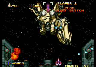 Alpha Mission II screenshot 3 for Neo Geo CD